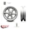Service Caster SCC -8" Semi Steel Cast Iron V-Groove Wheel Only w/Roller Bearing- 1400 lbs Cpty SCC-VGR820 - alternate 2
